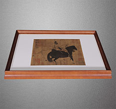 锡山书画装裱配框服务案例